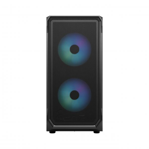 FRACTAL CASE MID TOWER FOCUS 2 RGB BLACK TG CLEAR TINT
