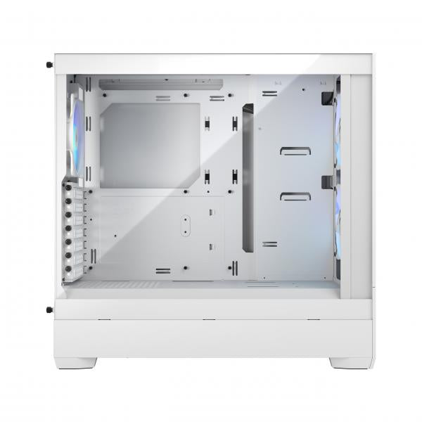 FRACTAL CASE MID TOWER POP AIR RGB WHITE TG CLEAR TINT