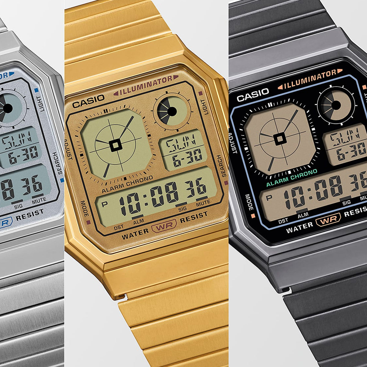 CASIO VINTAGE Mod. RETRO FUTURE EDGY COLLECTION - FULL BLACK