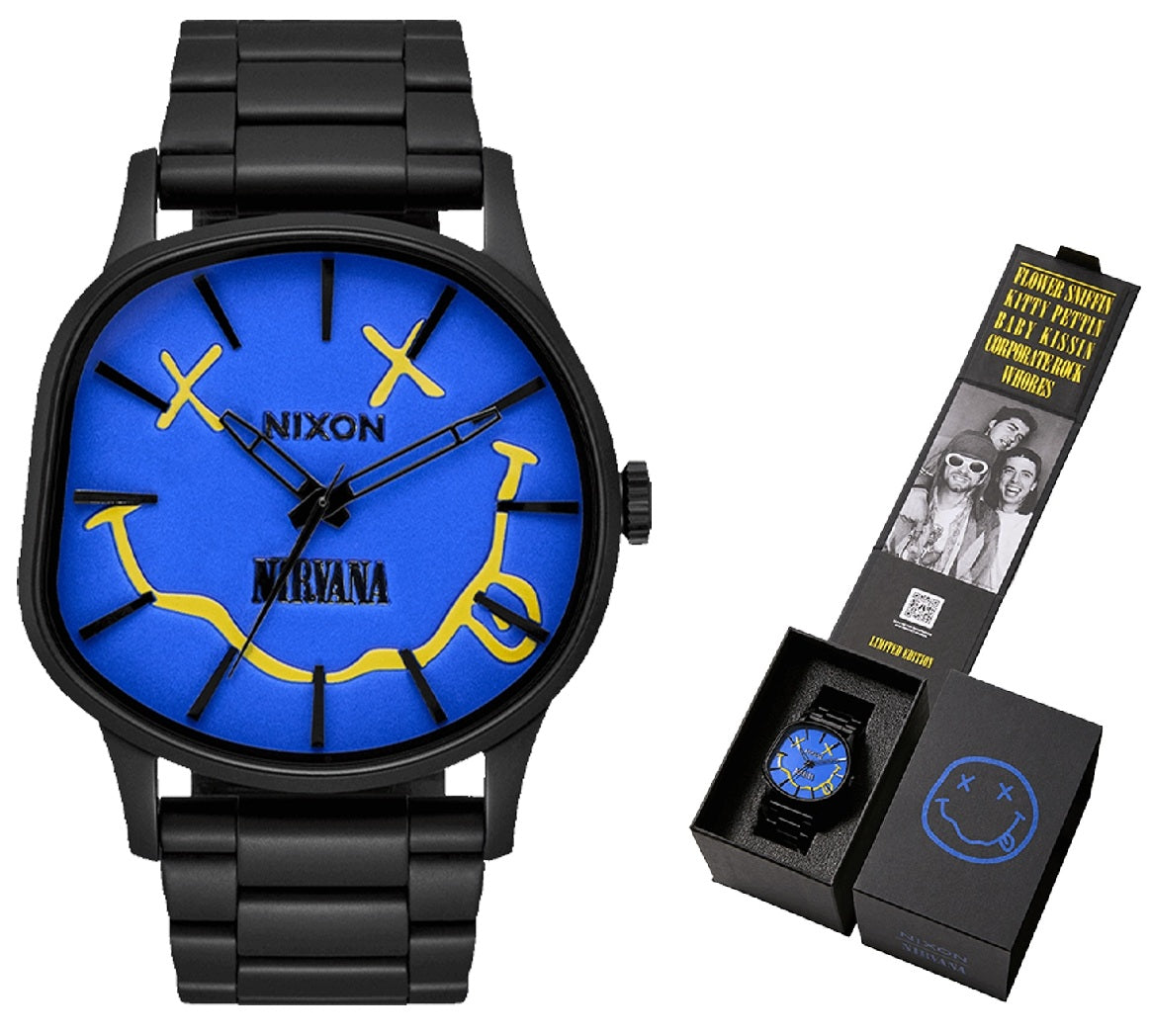 NIXON Mod. NIRVANA SENTRY WOBBLE LIMITED EDITION