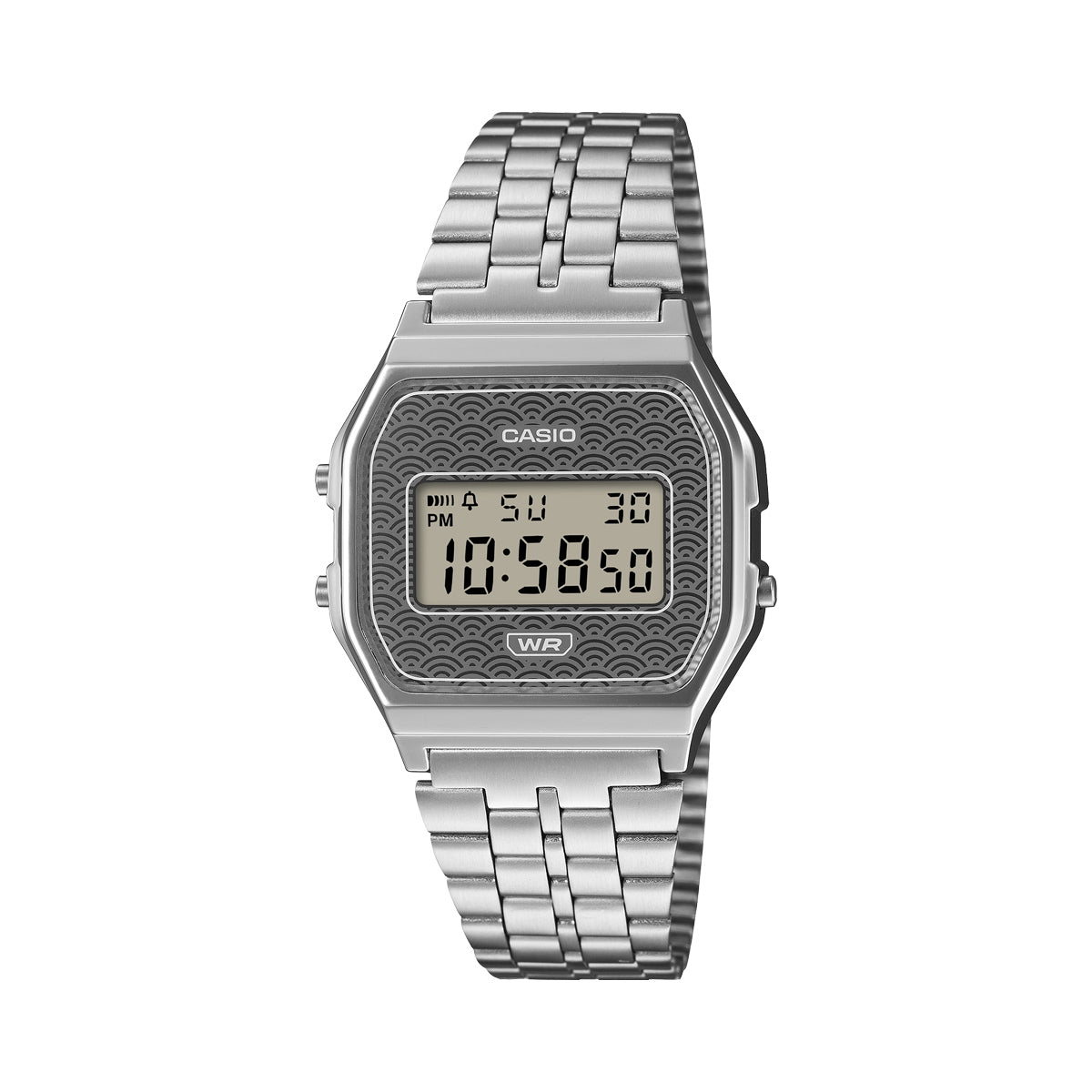 CASIO VINTAGE Mod. ICONIC - TRADITIONAL SEIGAIHA PATTERN Limited Edition - GREY