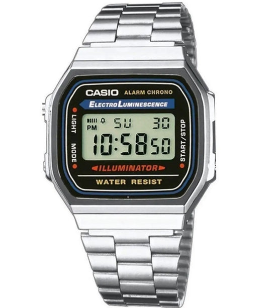 CASIO VINTAGE Mod. ICONIC - CLASSIC SILVER
