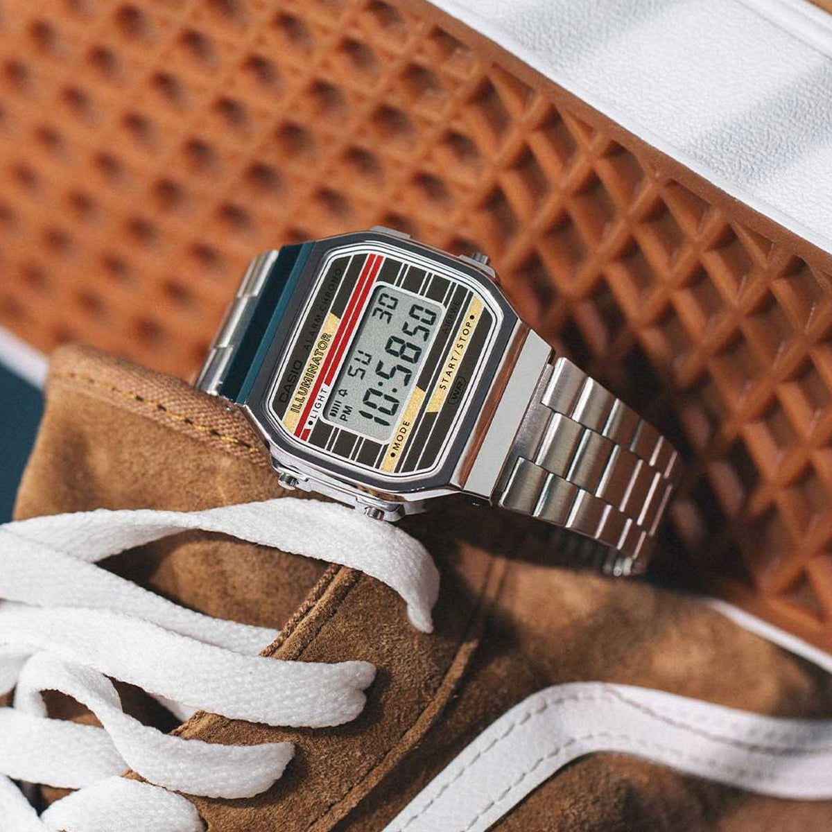 CASIO VINTAGE Mod. ICONIC - 50th ANNIVERSARY - MIRROR LOOK