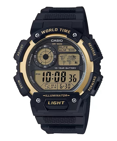 CASIO SPORT Mod. DIVER - ILLUMINATOR WORLDTIME