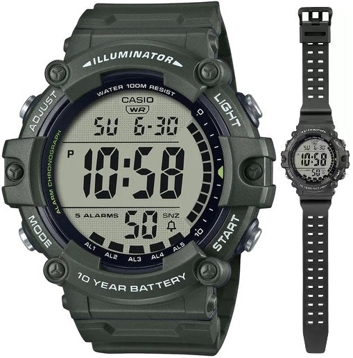 CASIO SPORT Mod. DIVER - ILLUMINATOR WORLDTIME - LONG STRAP