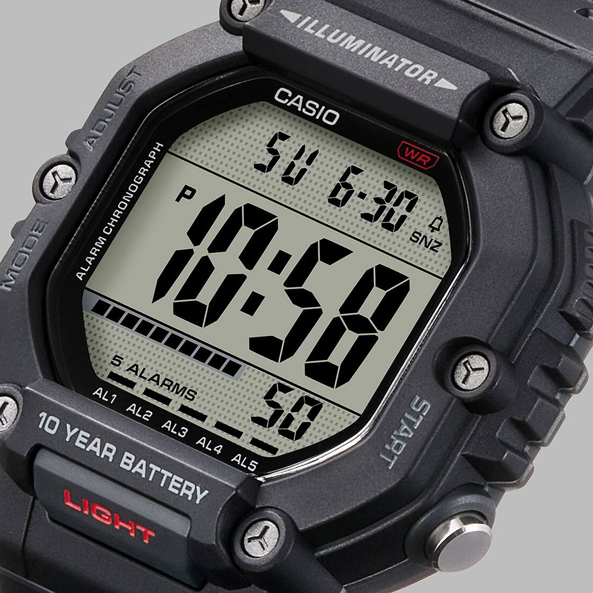 CASIO SPORT Mod. DIVER - OVERSIZE 10 YEARS BATTERY - BLACK