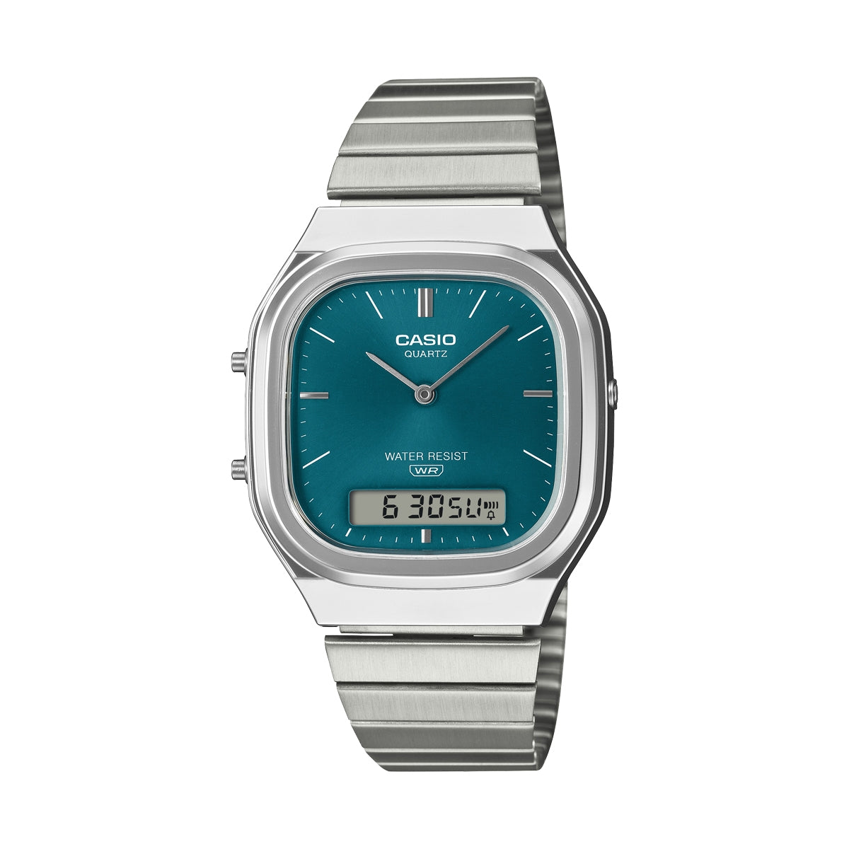 CASIO VINTAGE Mod. SQUARE LADY - TEAL