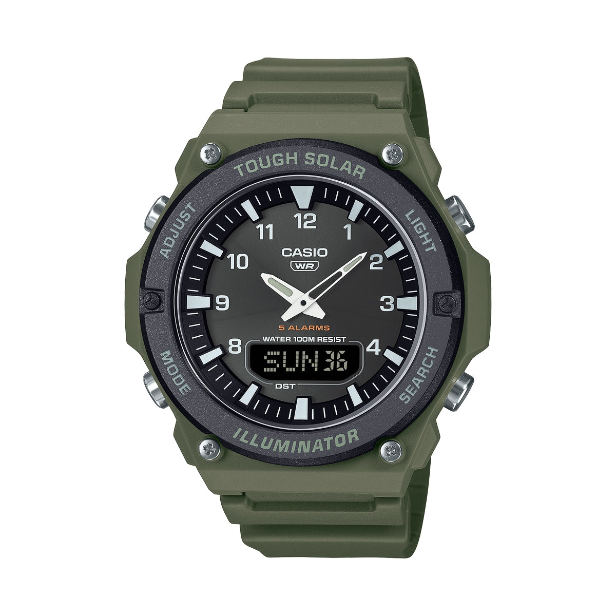 CASIO COLLECTION Mod. TOUGH SOLAR - GREEN