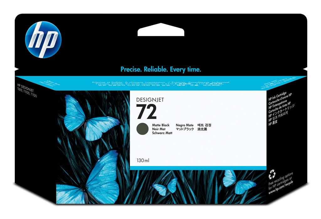 HP 72 Matte Black 130ml Ink