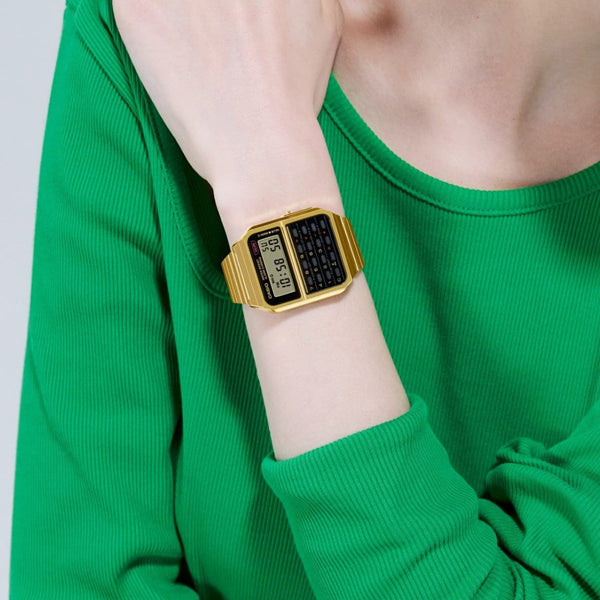 CASIO VINTAGE Mod. CALCULATOR EDGY COLLECTION - GOLD ***SPECIAL PRICE***