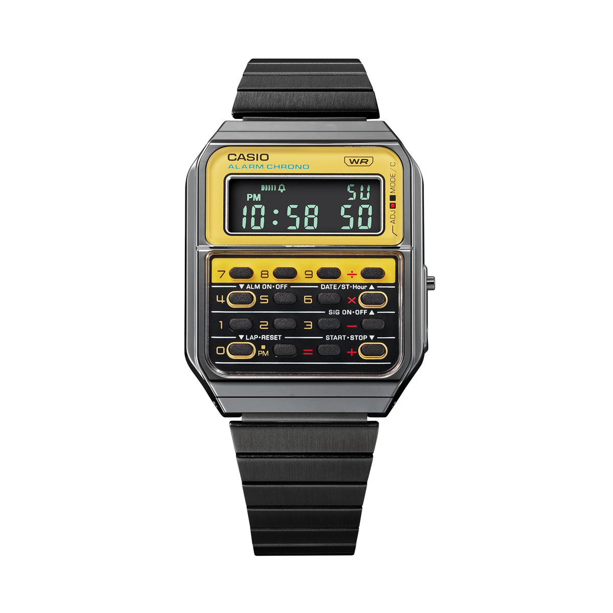 CASIO VINTAGE Mod. CALCULATOR EDGY COLLECTION - YELLOW ***SPECIAL PRICE***