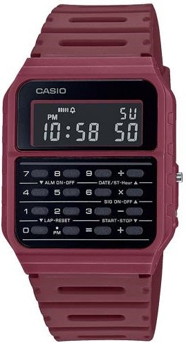 CASIO VINTAGE Mod. CALCULATOR EDGY COLLECTION - RED ***SPECIAL PRICE***