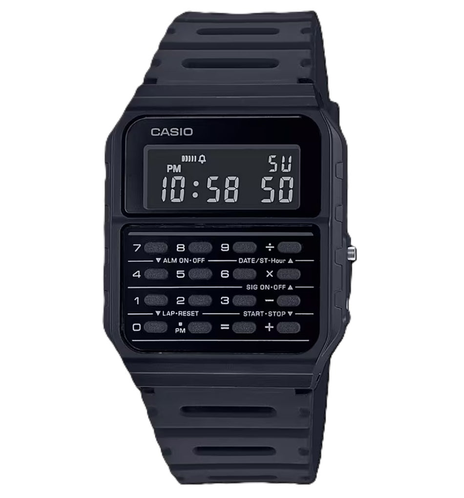 CASIO VINTAGE Mod. CALCULATOR EDGY COLLECTION - FULL BLACK