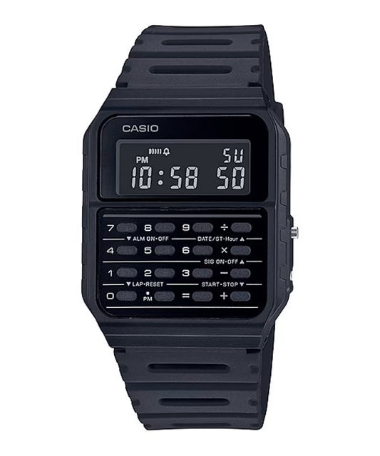 CASIO VINTAGE Mod. CALCULATOR EDGY COLLECTION - FULL BLACK