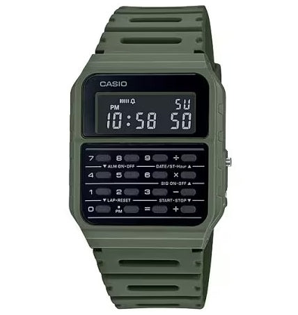 CASIO VINTAGE Mod. CALCULATOR EDGY COLLECTION - GREEN