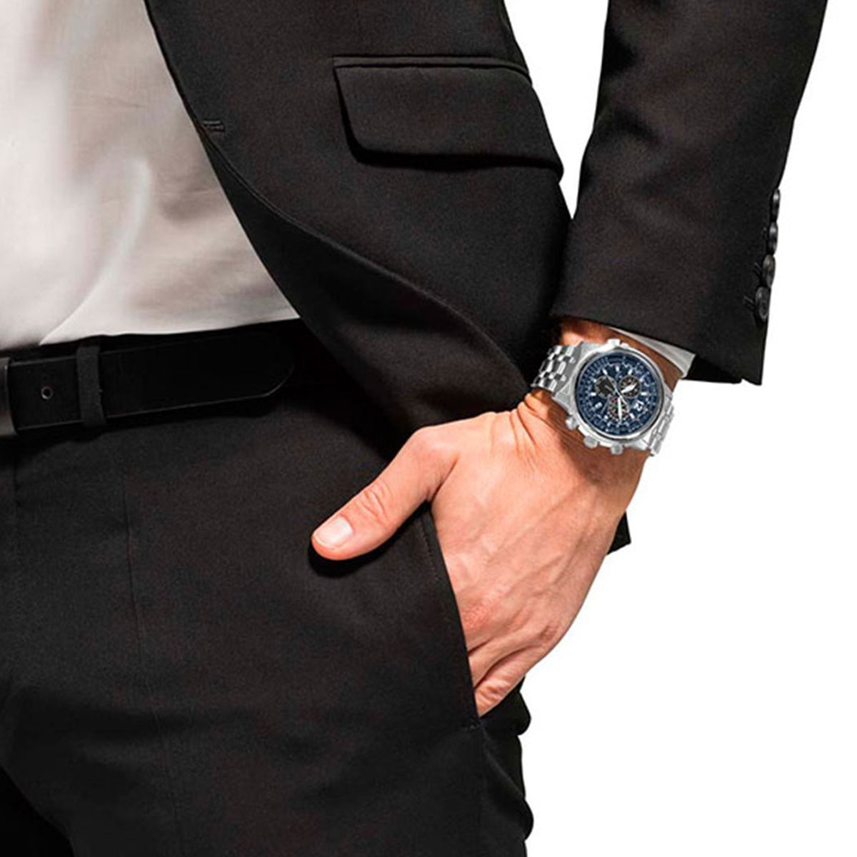 CITIZEN MOD. CRONO PILOT SUPER TITANIUM