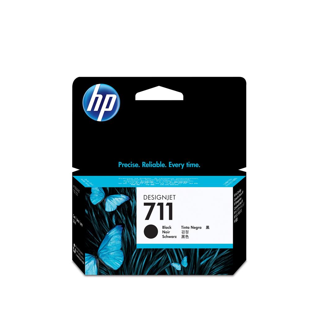 HP 711 38ml Blac DesignJet Ink