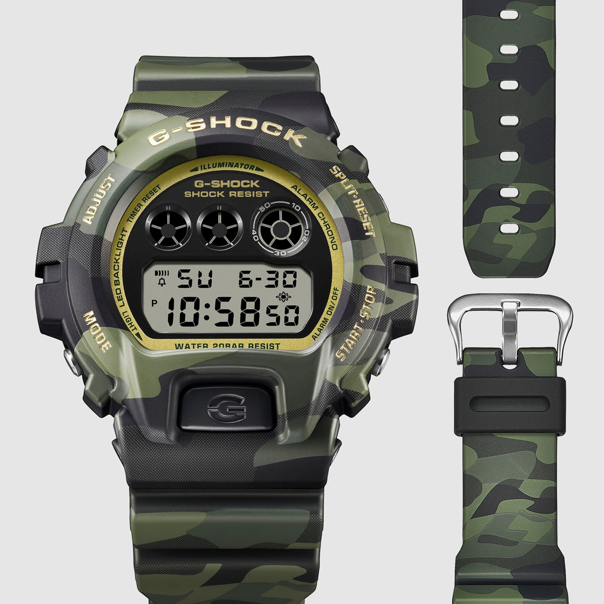 CASIO G-SHOCK Mod. BOLD - CAMO AND GOLD SERIE