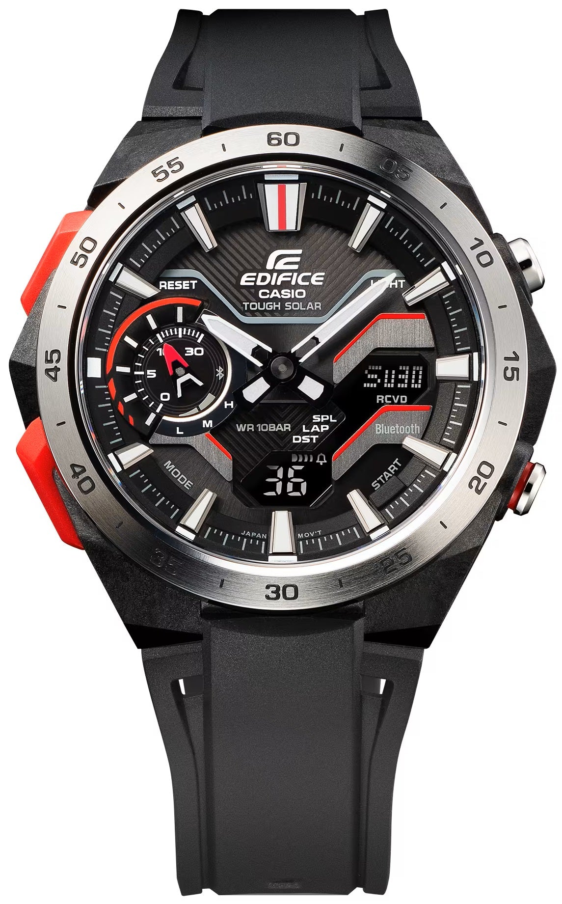 CASIO EDIFICE Mod. WINDFLOW - F1 Chronograph. Tough Solar.