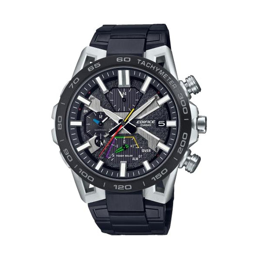 CASIO EDIFICE SOSPENSIONE Mod. RACING MULTICOLOR BLUETOOTH ION-PLATED STRAP TOUGH SOLAR ***SPECIAL PRICE***
