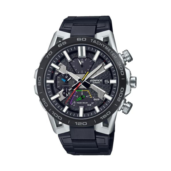 CASIO EDIFICE SOSPENSIONE Mod. RACING MULTICOLOR BLUETOOTH ION-PLATED STRAP TOUGH SOLAR ***SPECIAL PRICE***