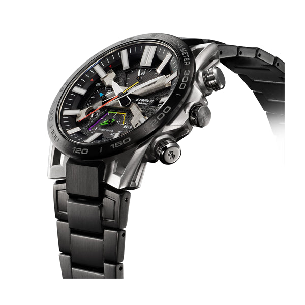 CASIO EDIFICE SOSPENSIONE Mod. RACING MULTICOLOR BLUETOOTH ION-PLATED STRAP TOUGH SOLAR ***SPECIAL PRICE***