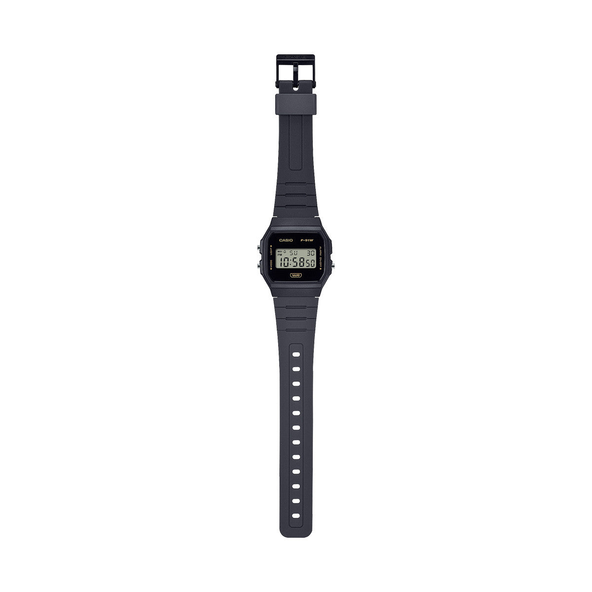 CASIO VINTAGE Mod. F-91 BIO RESIN STRAP - BLACK