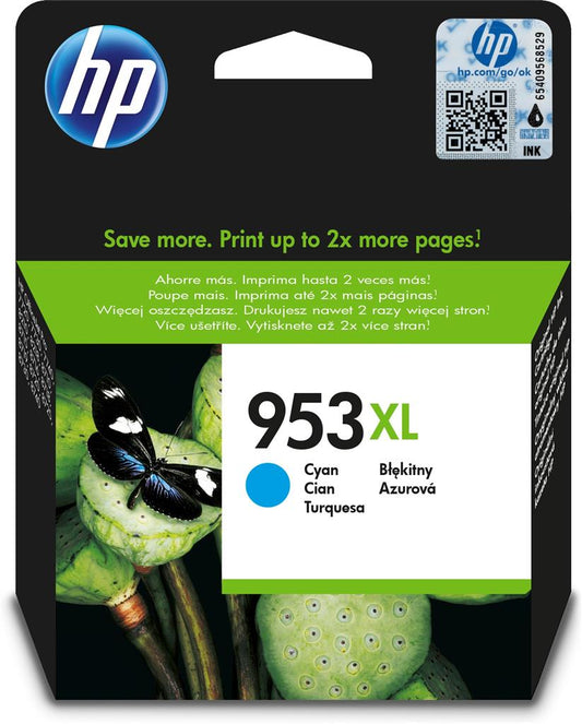 HP 953XL Cyan Original Ink