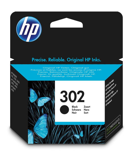 HP 302 Black Ink Cart