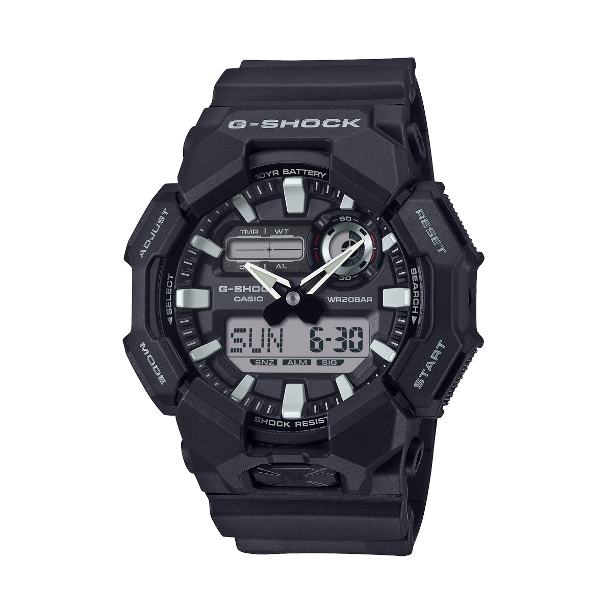 CASIO G-SHOCK Mod. NEW RUGGED BASIC Digital 10-Year Battery