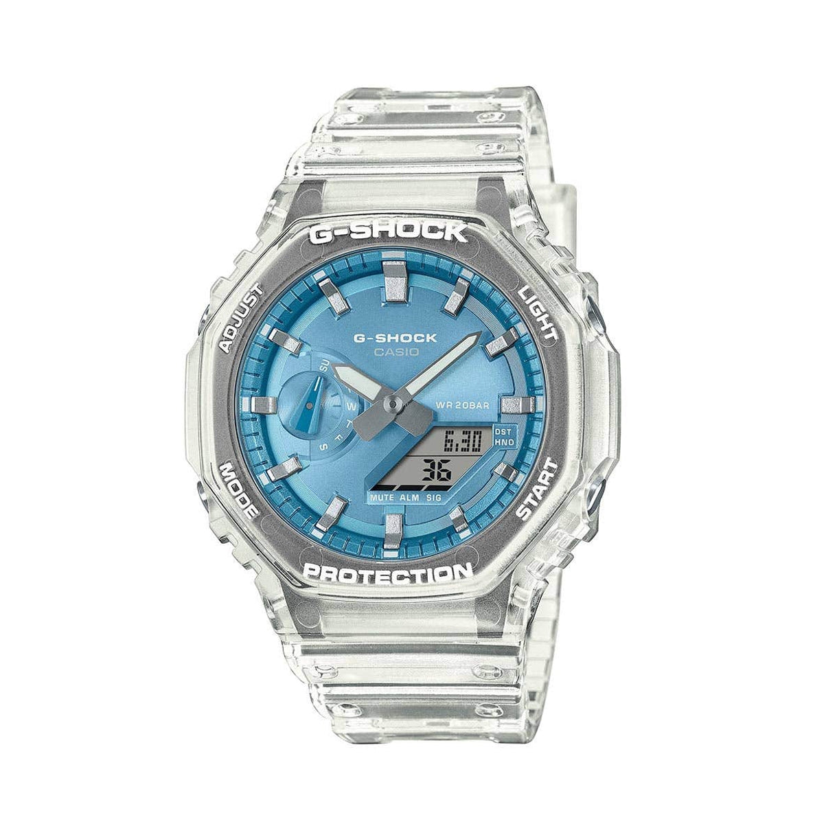 CASIO G-SHOCK Mod. BRIGHT METALLIC - LIGHT BLUE