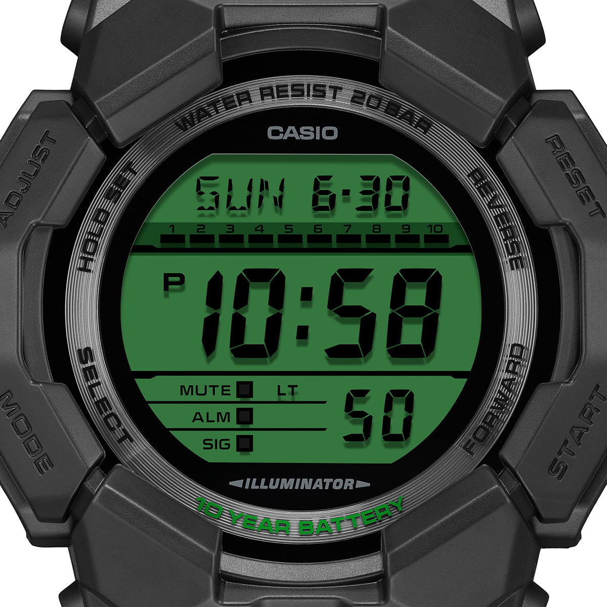 CASIO G-SHOCK Mod. BOLD - ELECTRO GREEN SERIE
