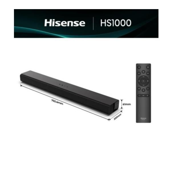 HISENSE HS1000 SOUNDBAR 2.0 120W HDMI + BT