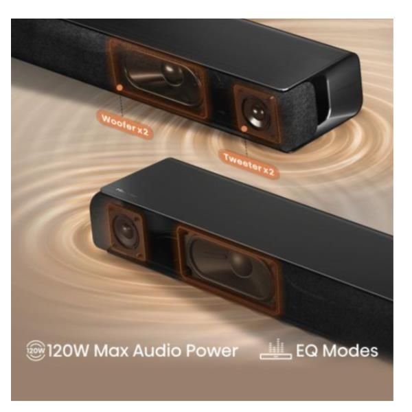 HISENSE HS1000 SOUNDBAR 2.0 120W HDMI + BT