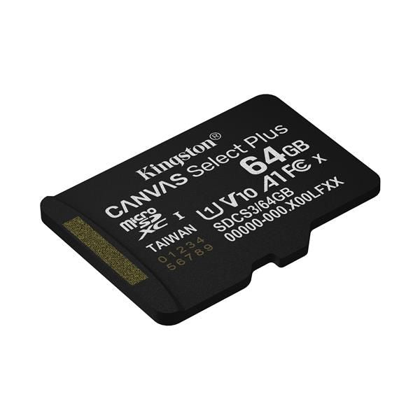 KT 128GB mSDXC Canvas Select+ Adp