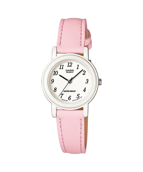 CASIO COLLECTION Mod. POP LADY, LEATHER - PASTEL PINK