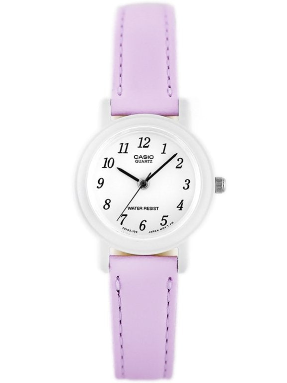 CASIO COLLECTION Mod. POP LADY. LEATHER - PASTEL VIOLET