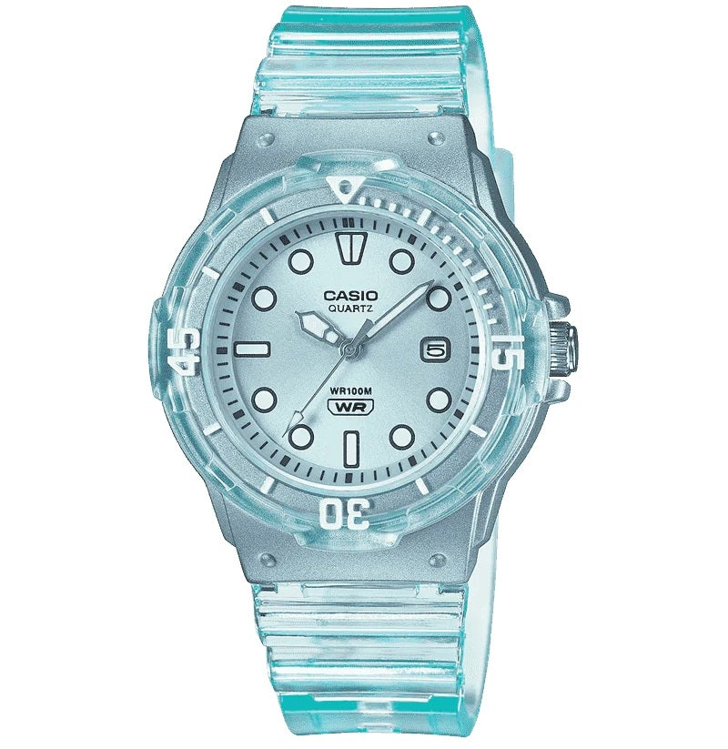 CASIO COLLECTION Mod. LADY DIVER - TRANSLUCID LIGHT BLUE