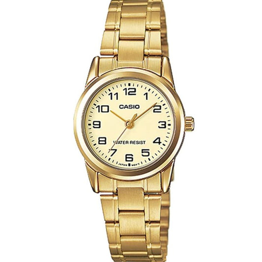 CASIO COLLECTION Mod. LADY 3H. GOLD - CHAMPAGNE