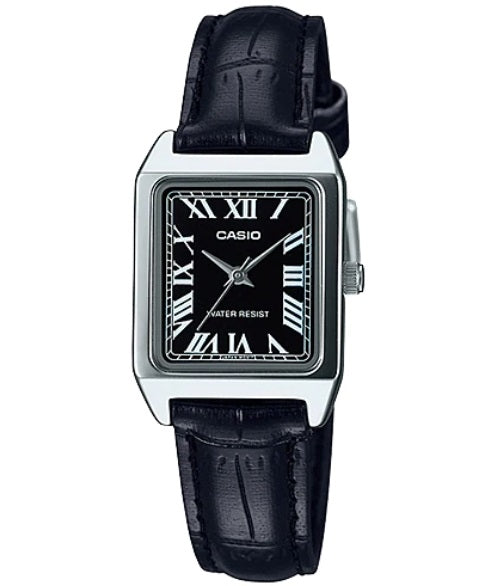 CASIO COLLECTION Mod. TANK. LEATHER - BLACK