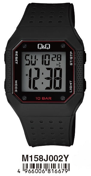 Q&Q Mod. GENT DIGITAL MULTIFUNCTION