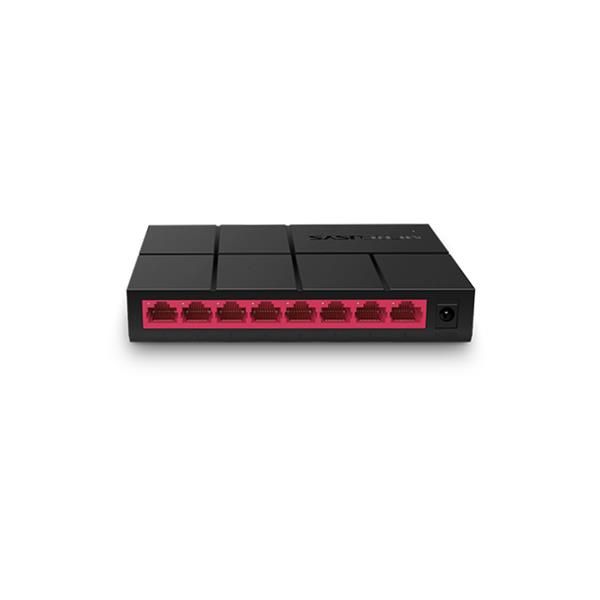 Mercusys MS108G switch di rete Non gestito Gigabit Ethernet (10/100/1000) Nero