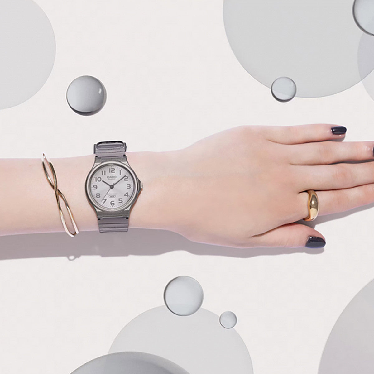 CASIO COLLECTION Mod. POP TRANSLUCID GREY ***SPECIAL PRICE***