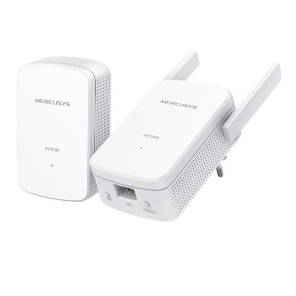 Mercusys MP510 KIT adattatore di rete PowerLine 1000 Mbit/s Collegamento ethernet LAN Wi-Fi Bianco 2 pz