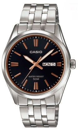 CASIO COLLECTION Mod. DATE. BRACELET - BLACK