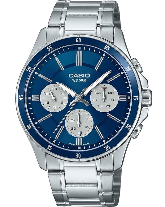 CASIO COLLECTION Mod. MULTIFUNCTION CALENDAR - BLUE