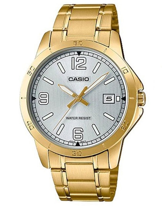 CASIO COLLECTION Mod. CASUAL DATE. GOLD - SILVER