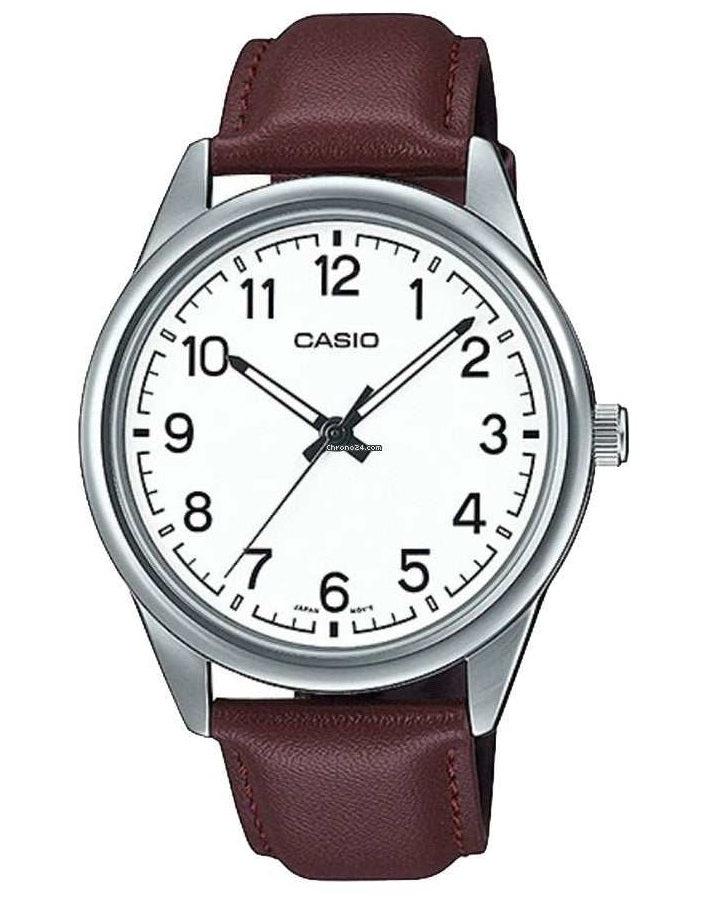 CASIO COLLECTION Mod. CASUAL. LEATHER - WHITE