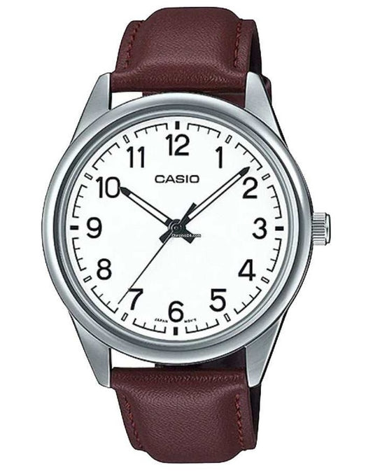 CASIO COLLECTION Mod. CASUAL. LEATHER - WHITE