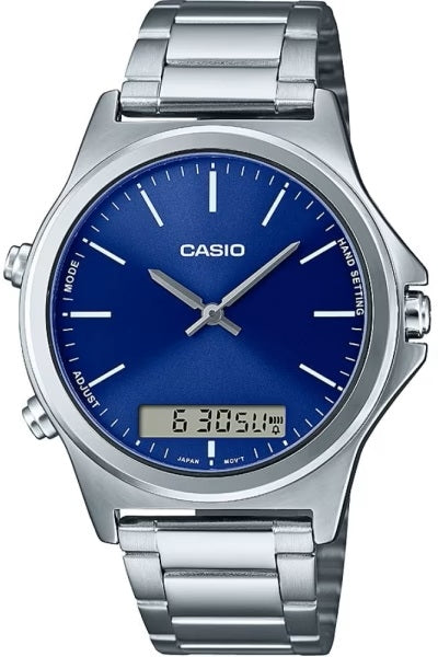 CASIO COLLECTION Mod. ANA-DIGIT ALARM - BLUE